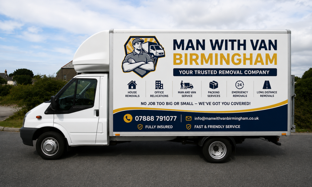 Man And van service in birmingham